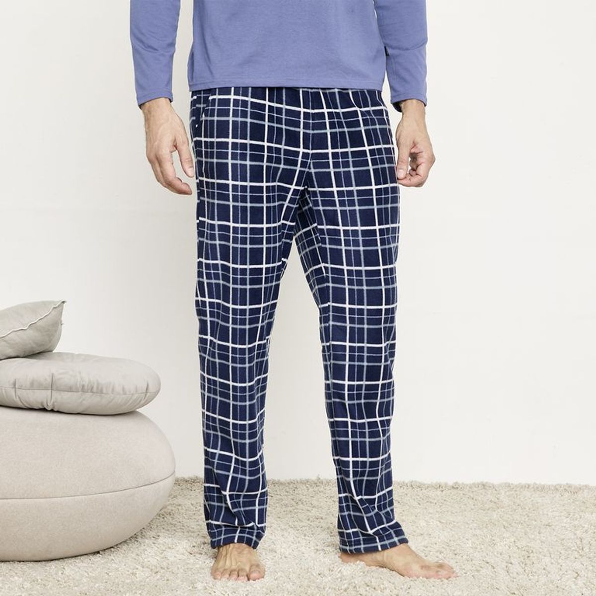 NEWPORT - Pantalón Polar Pijama Hombre Newport
