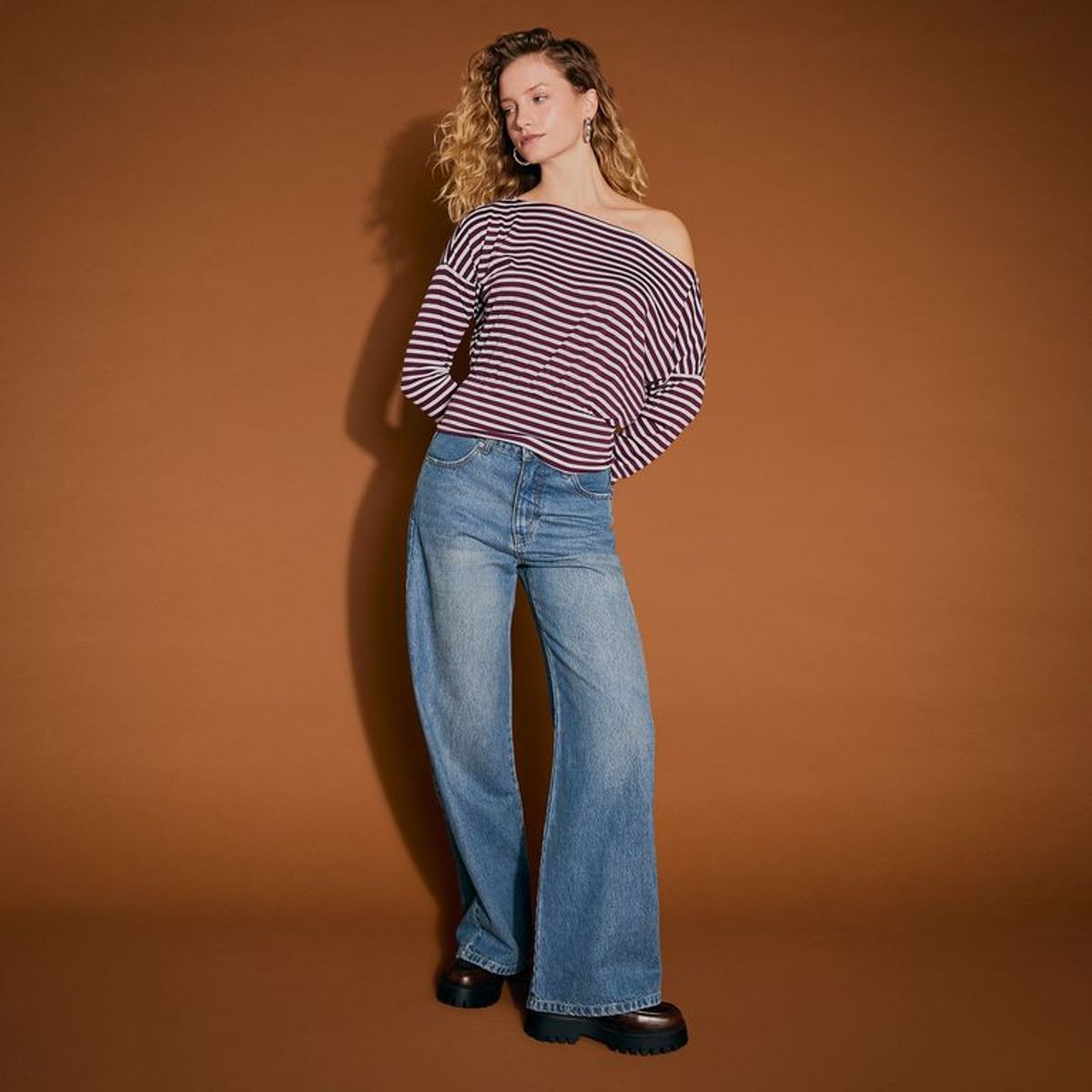 SYBILLA - Polo Manga Larga Mujer Sybilla