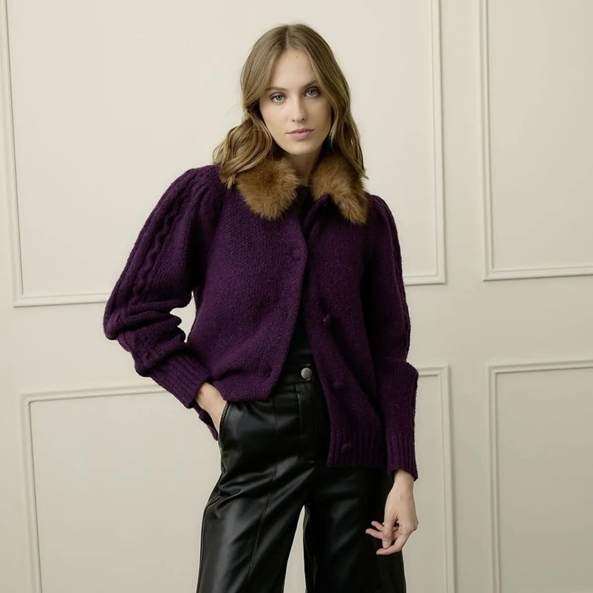 BASEMENT - Cardigan Mujer Basement