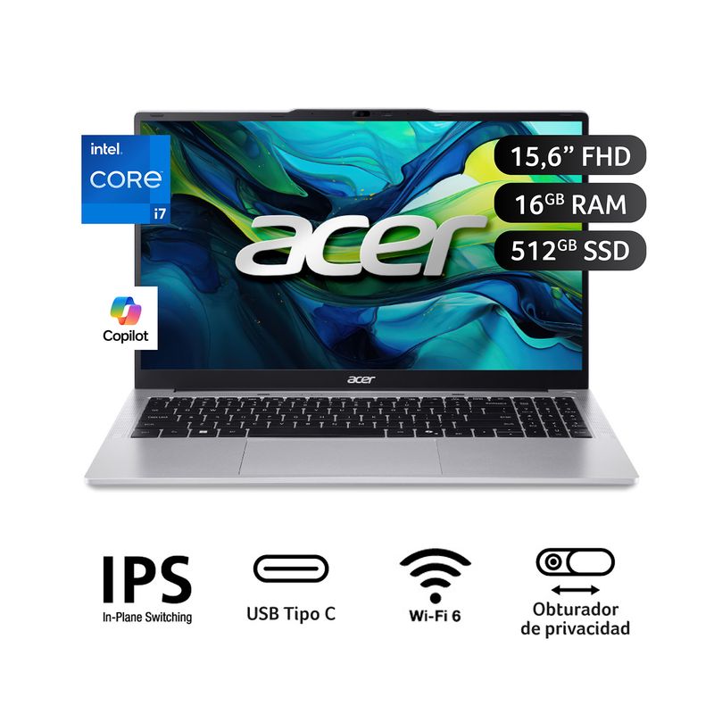 Acer Aspire Lite Core i7 Nuevo