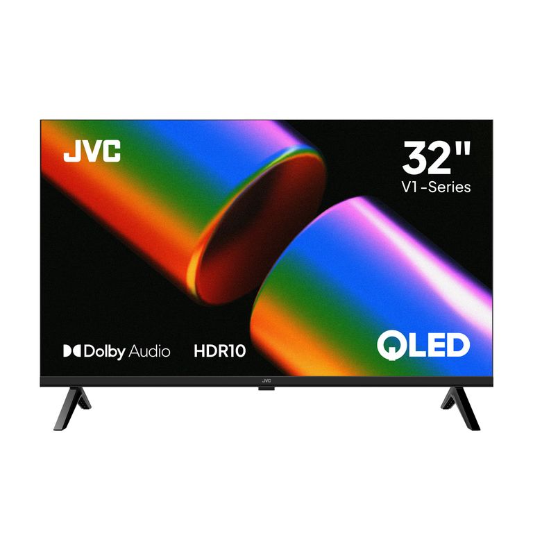 Televisor JVC 32" QLED HD Google Tv LT-32KM1584 Smart Tv