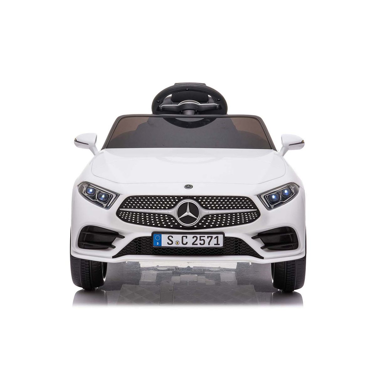 MERCEDES - Carro a Batería Blanco 12V Mercedes