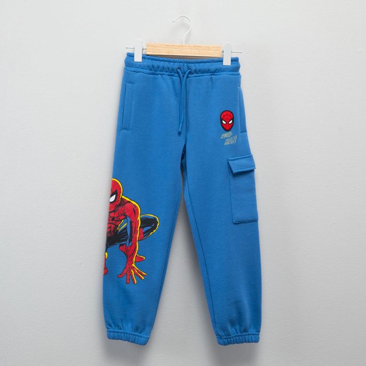 SPIDERMAN - Pantalón Buzo Niño Algodón Spider-Man