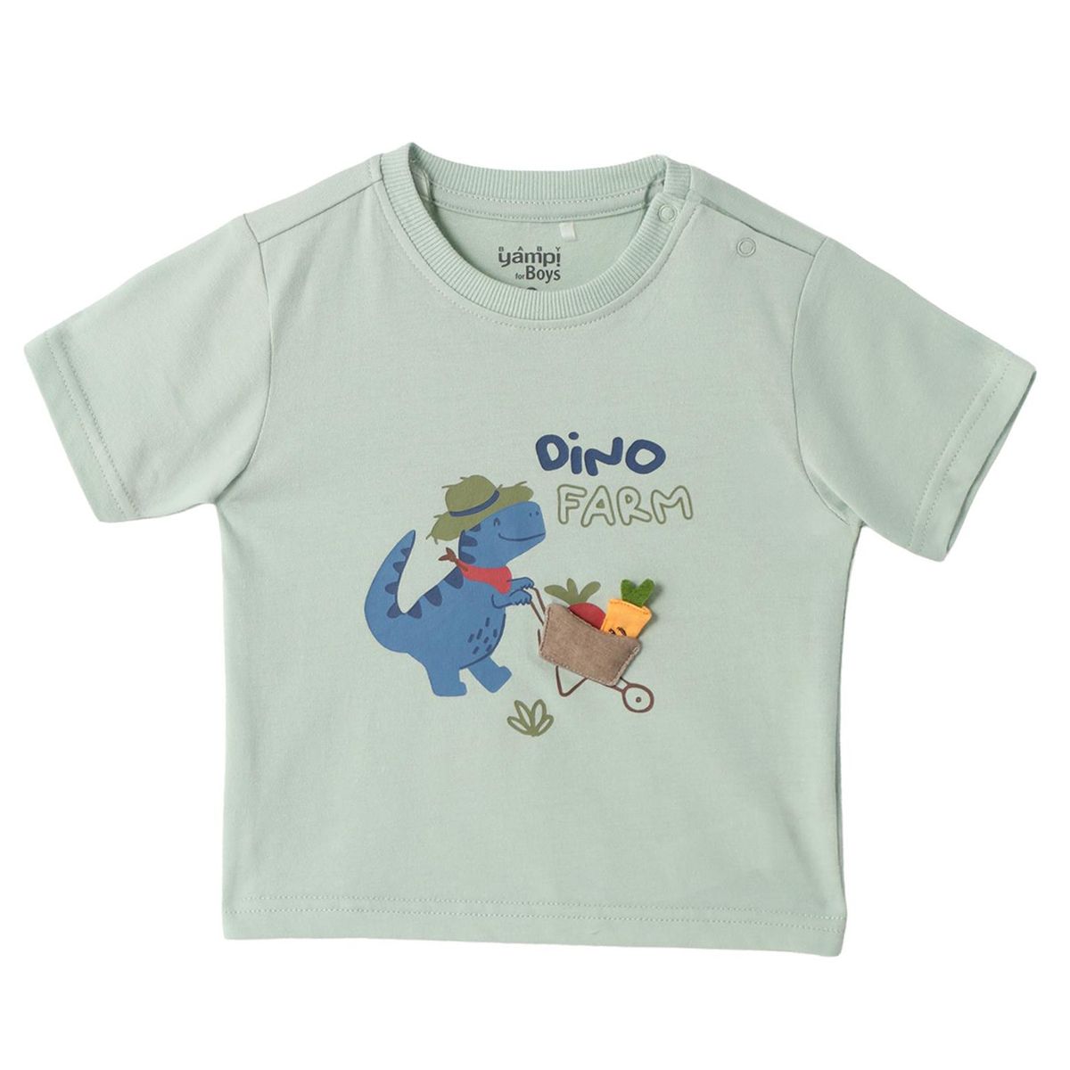 YAMP - Polera Bebé Niño Manga Corta Algodón Yamp