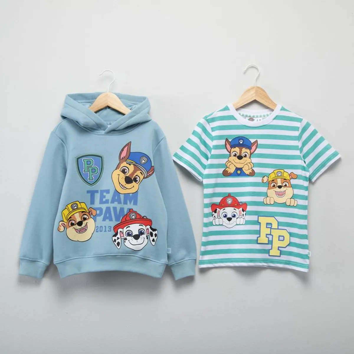 PAW PATROL - Polerón + Polo Niño Algodón Paw Patrol