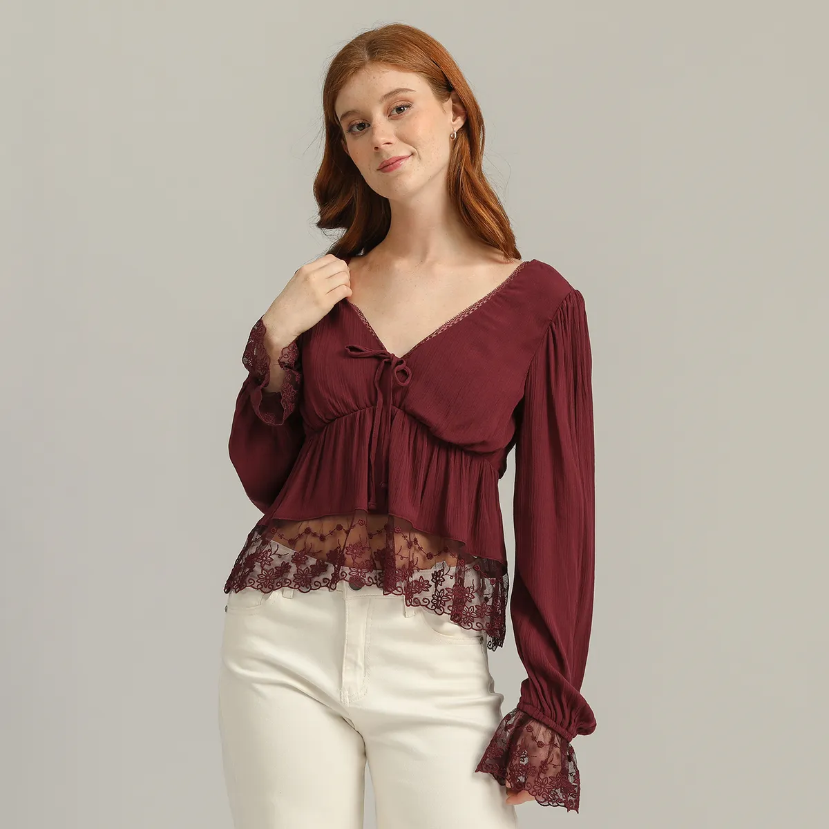 AMERICAN ABBEY - Blusa Mujer American Abbey