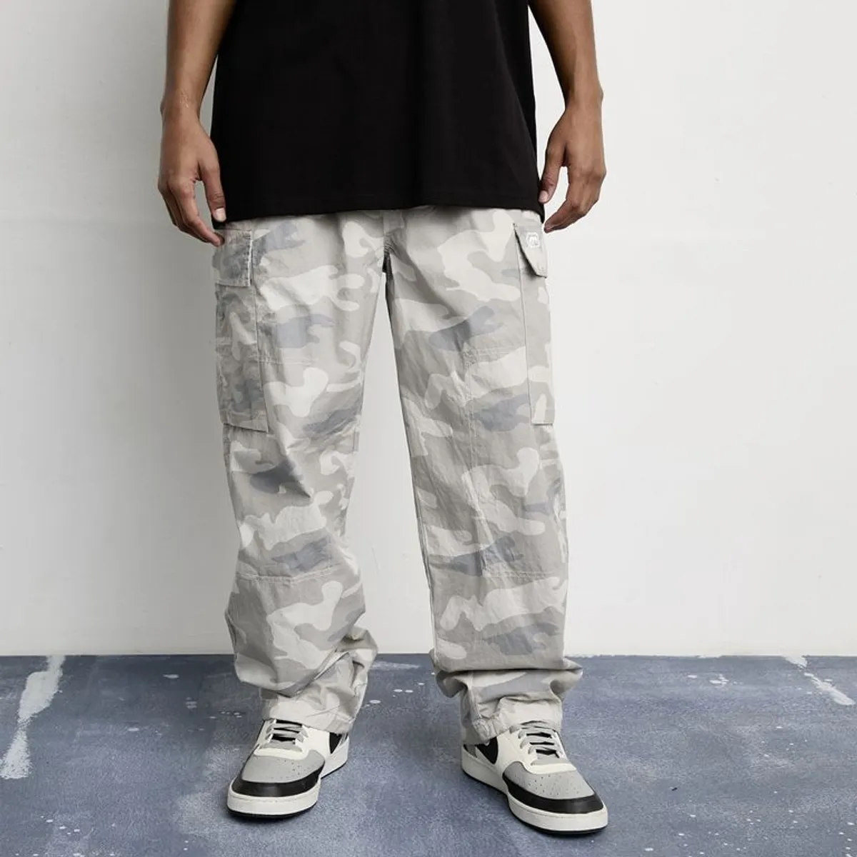 ECKO - Pantalón 100% Algodón Relaxed Hombre Ecko