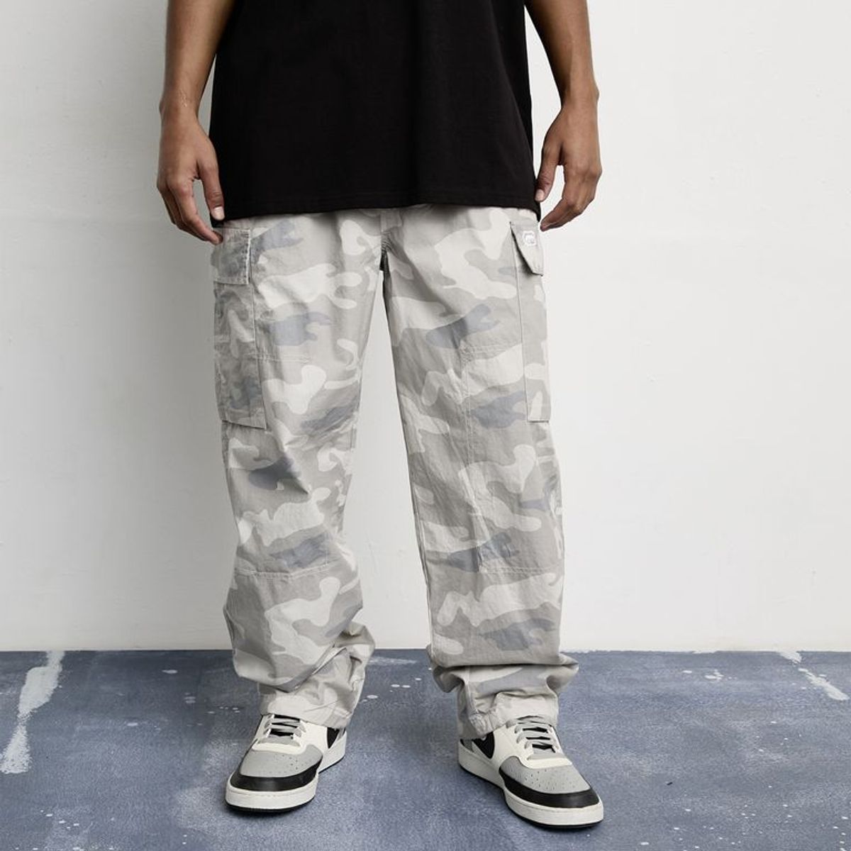 ECKO - Pantalón 100% Algodón Relaxed Hombre Ecko