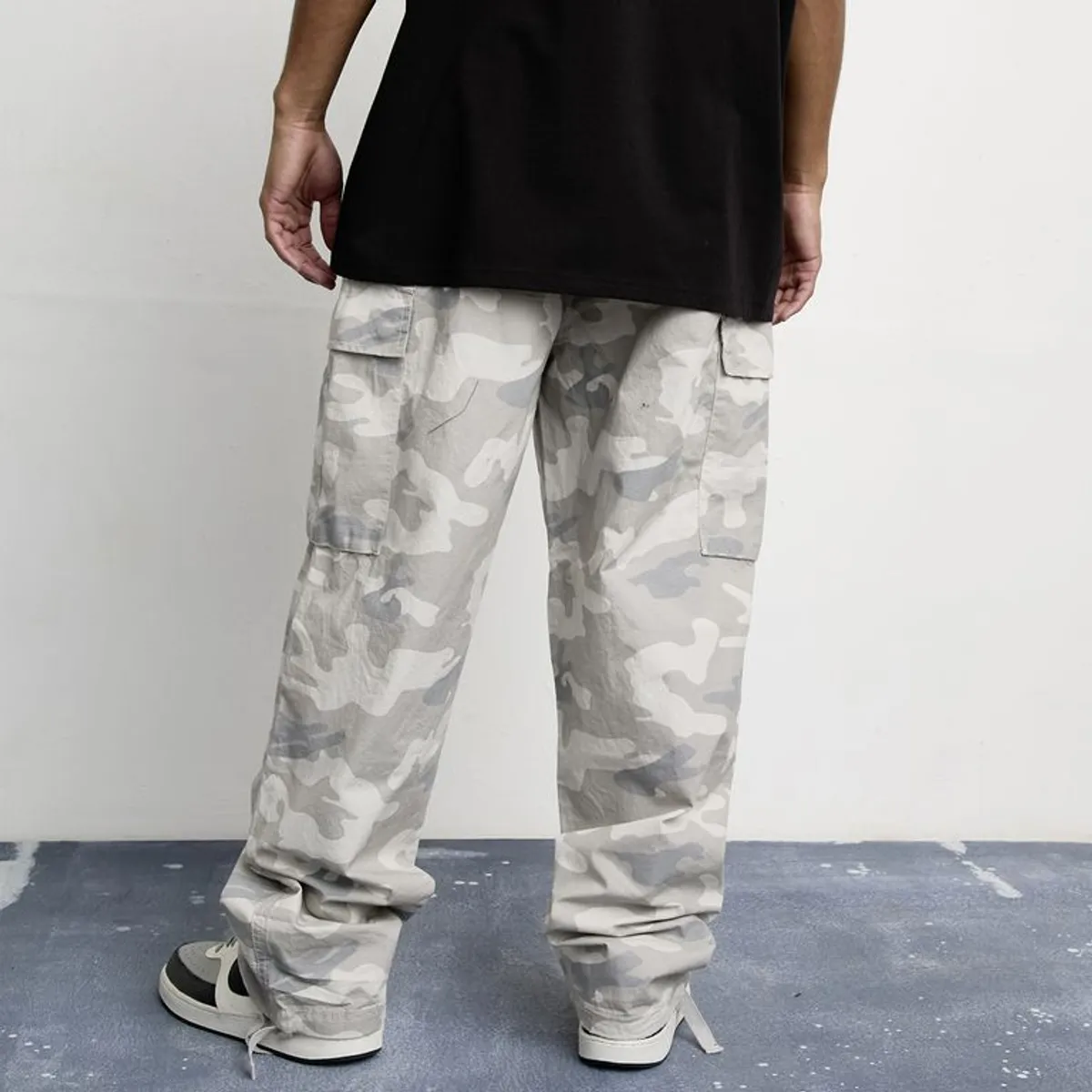 ECKO - Pantalón 100% Algodón Relaxed Hombre Ecko