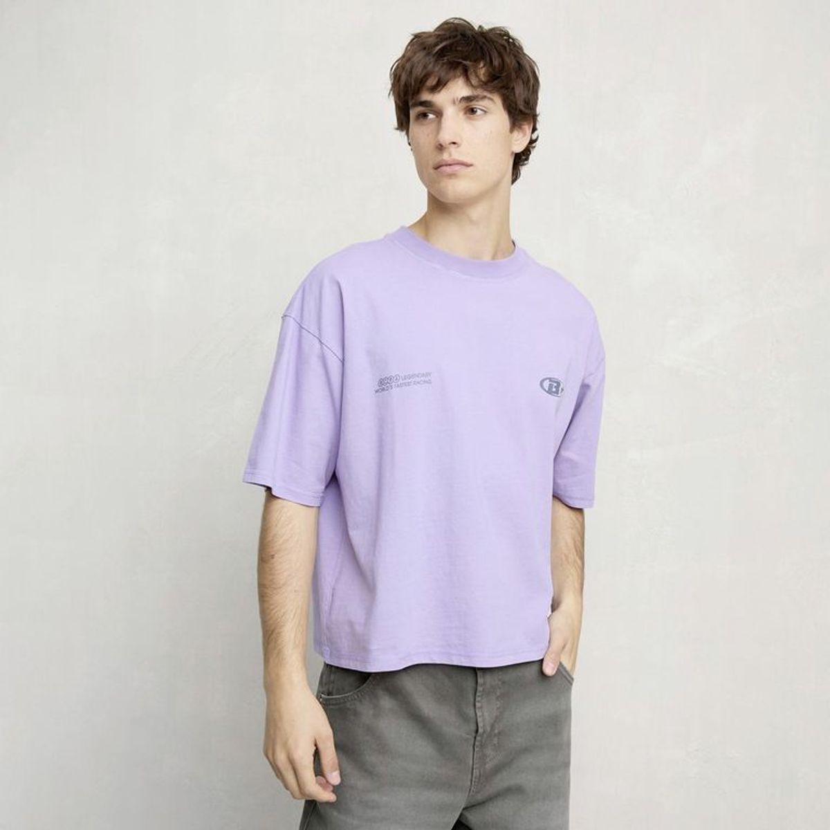 BEARCLIFF - Polo 100% Algodón Boxy fit Hombre Bearcliff