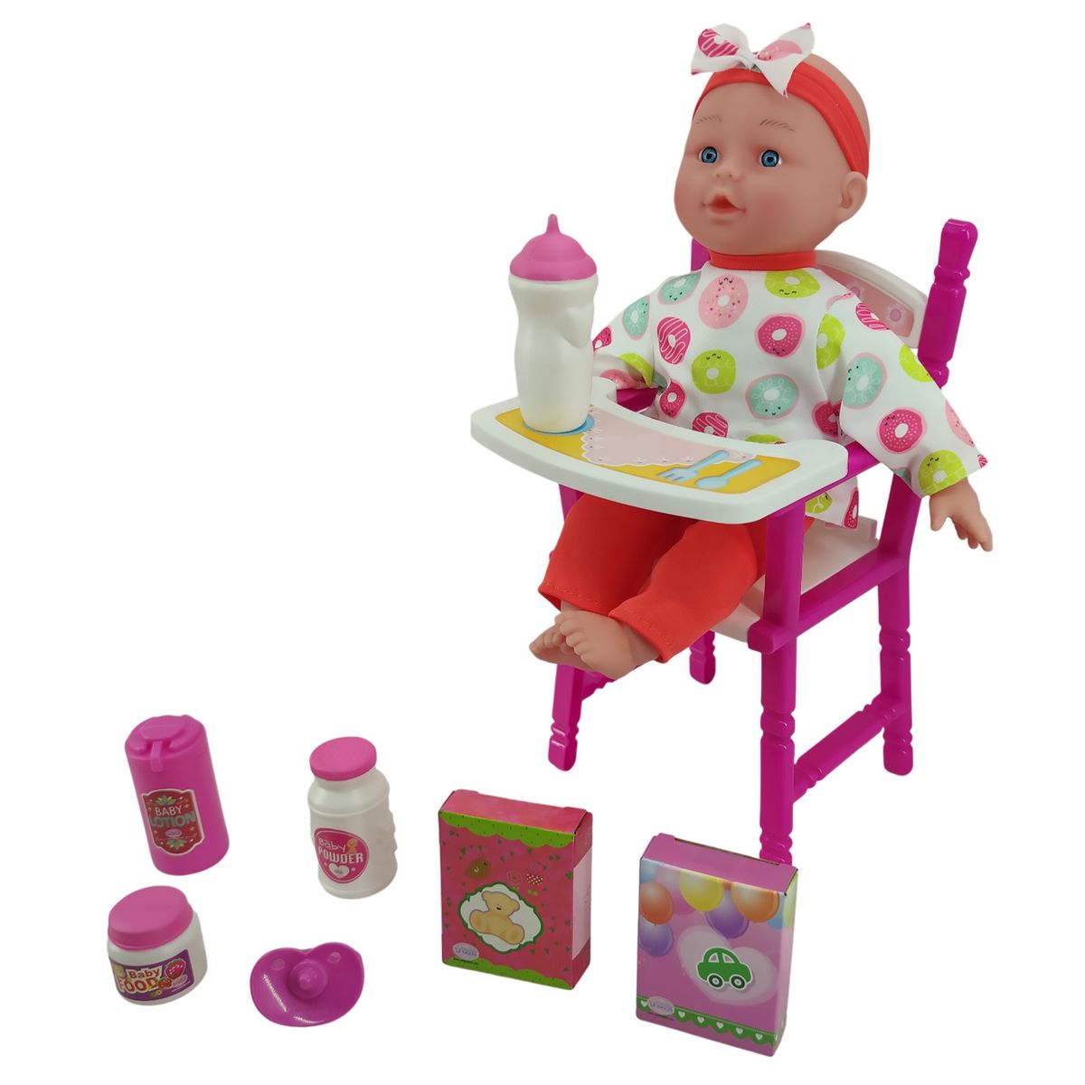 UNEEDA - Set Muñeca Con Silla Uneeda