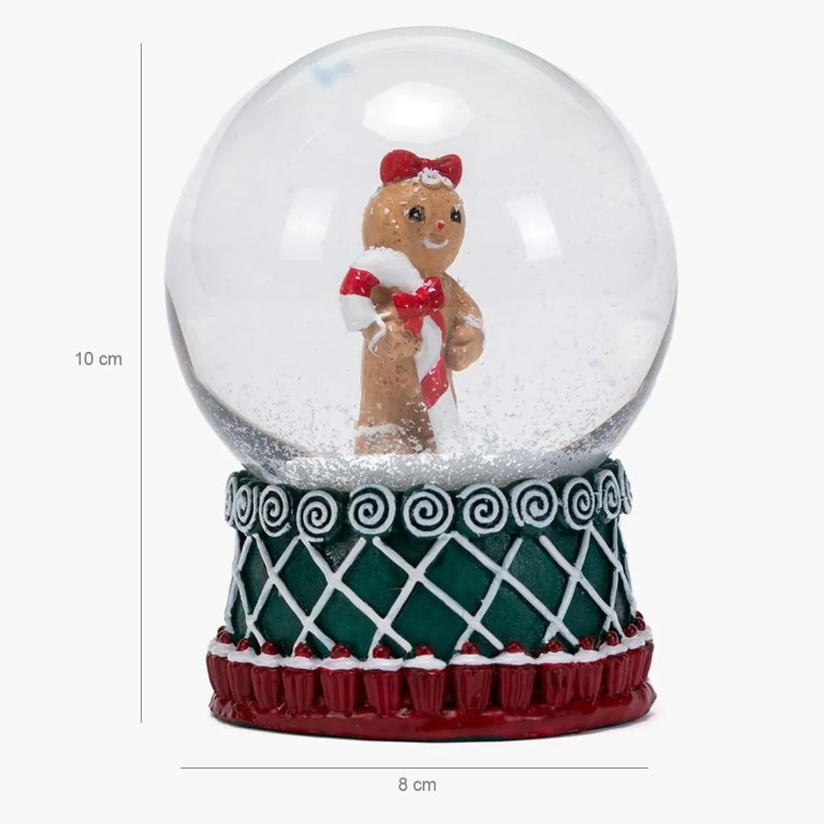Bola de Nieve Navideño de Ginger Girl 10cm MICA | Falabella Perú