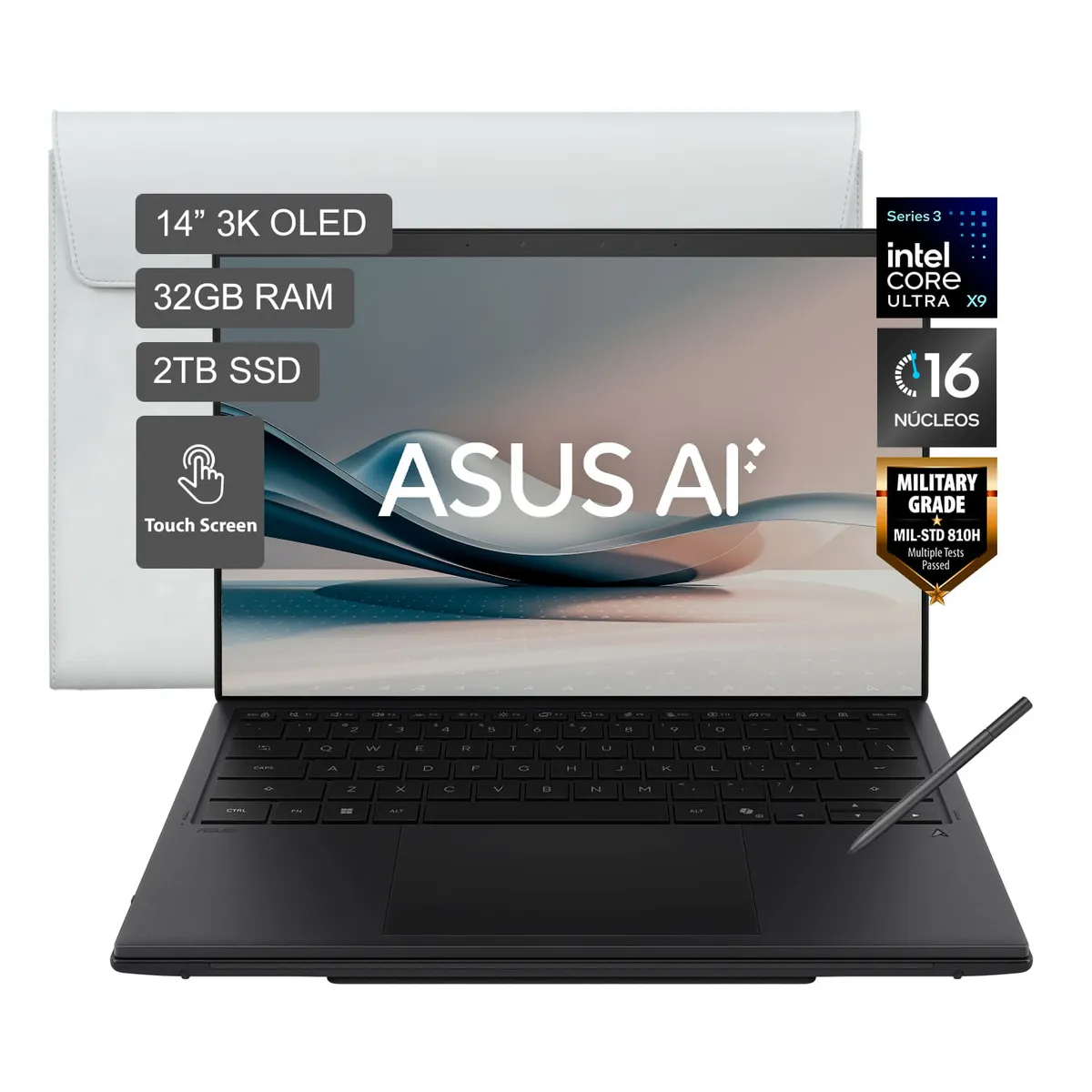 ASUS - Asus Zenbook Duo 2026 Intel Core Ultra X9 32GB 2TBSSD 14" OLED