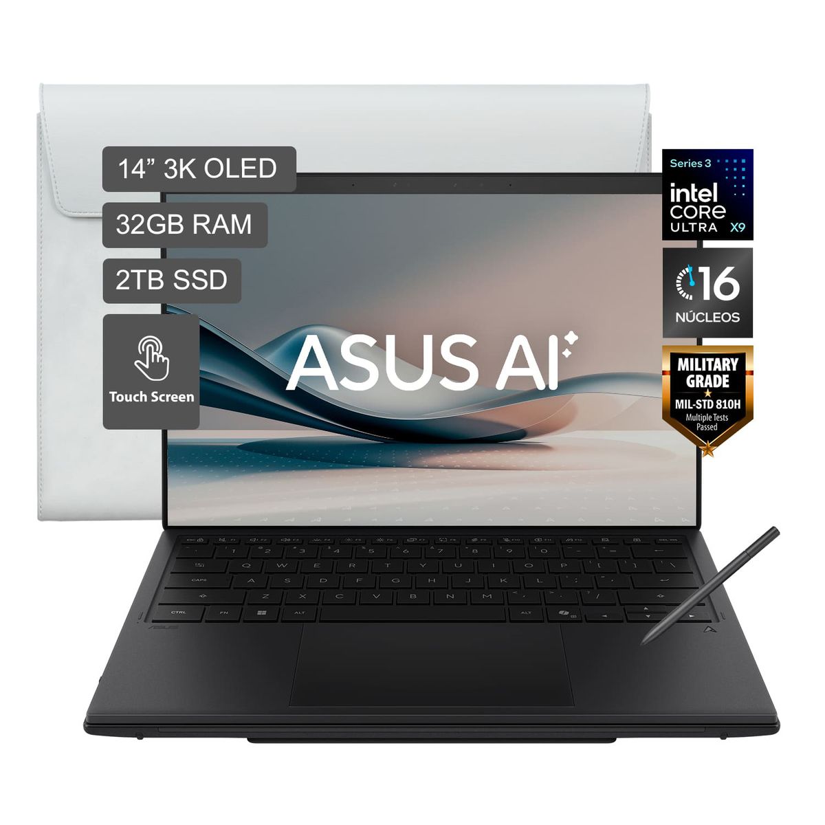 ASUS - Asus Zenbook Duo 2026 Intel Core Ultra X9 32GB 2TBSSD 14" OLED