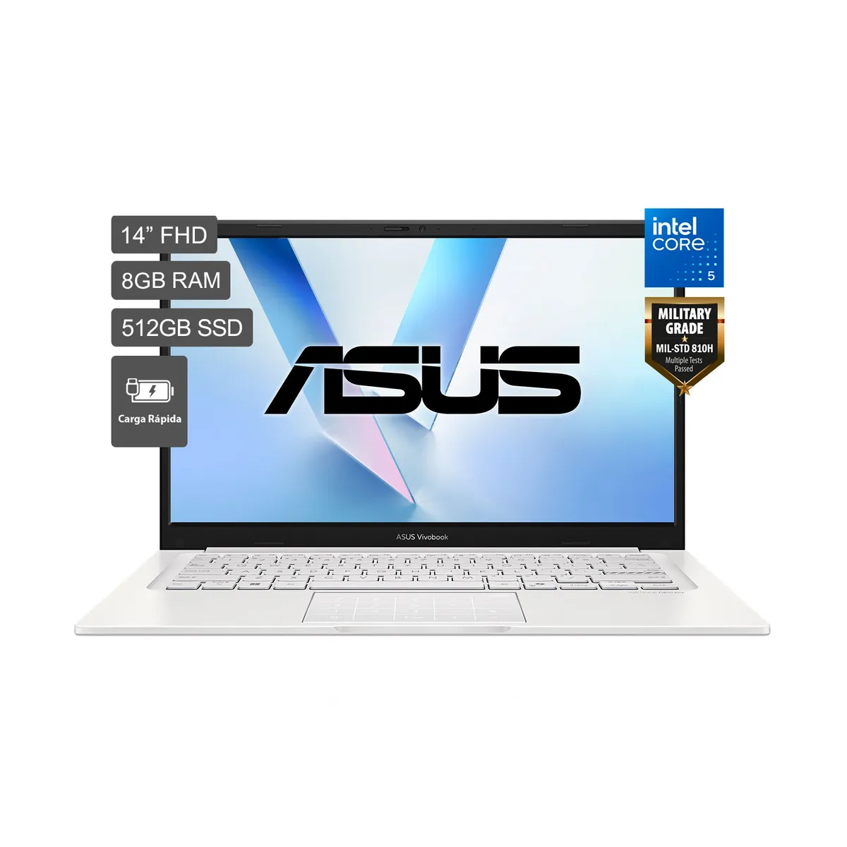 ASUS - ASUS Vivobook 14 Intel Core 5 315 8GB 512SSD 14" FHD