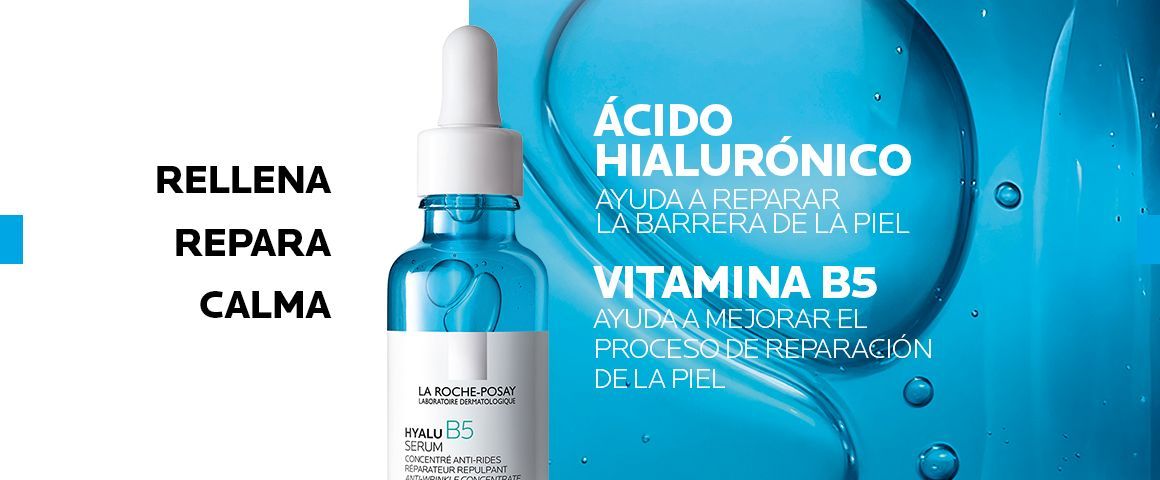Serum Anti-arrugas Hyalu B5: rellena, repara y calma.
