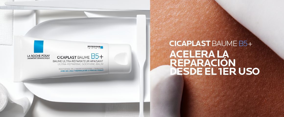 Crema Reparadora Cicaplast Baume B5+ acelera la reparación desde el primer uso