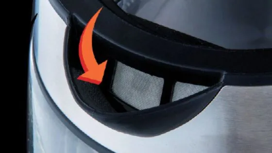 Hervidor con filtro de agua