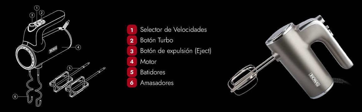 Batidora durarera