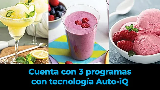 Programas con tecnología Auto-iQ