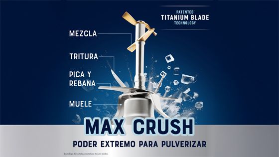 Licuadora Oster Xtreme Mix con programas automáticos iBlend y vaso Blend & Go