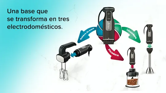 Tres electrodomésticos en uno