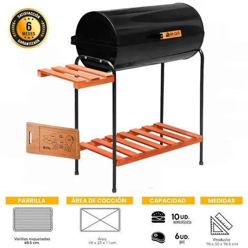 Parrilla portatil