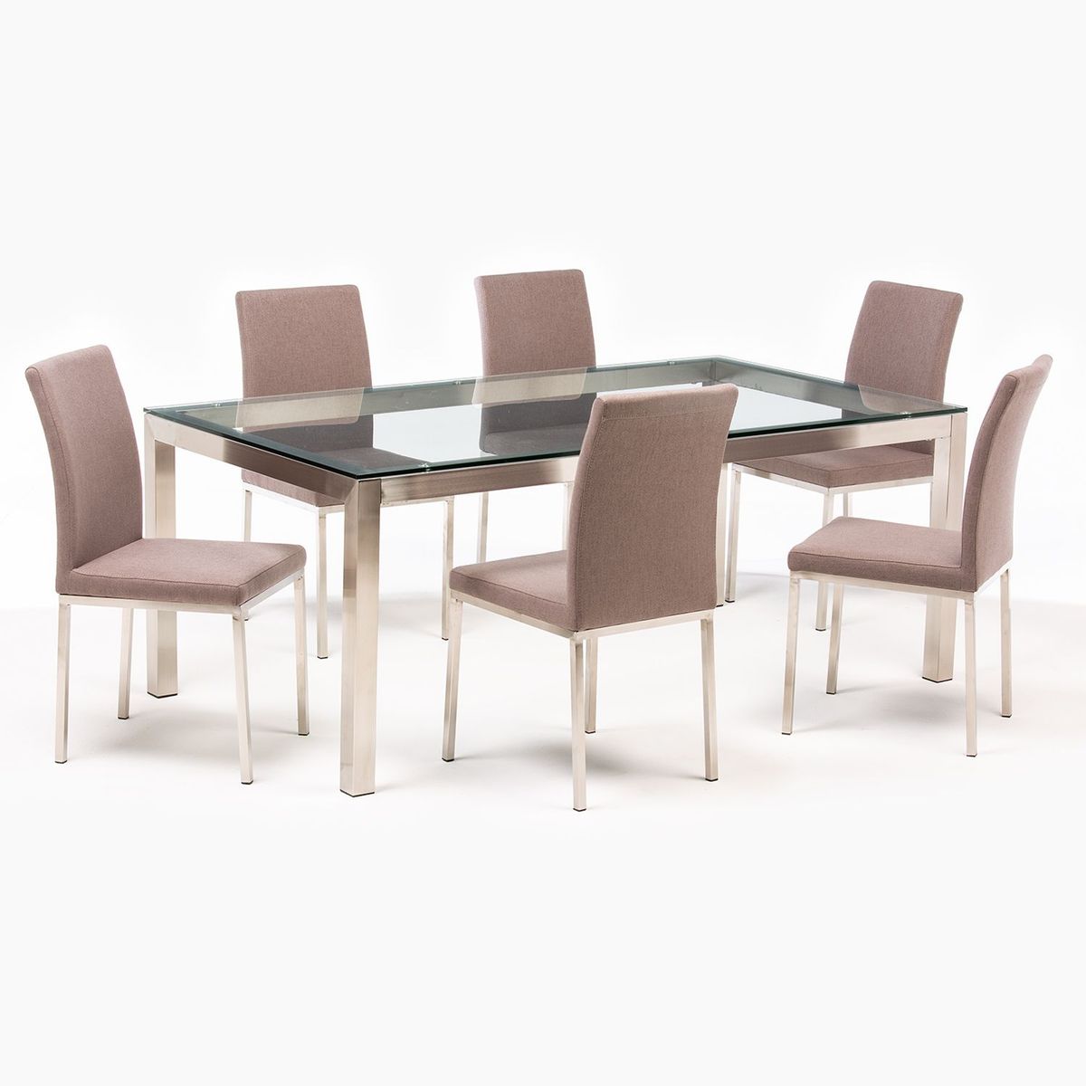 BASEMENT HOME - Juego de Comedor Positano con 6 Sillas