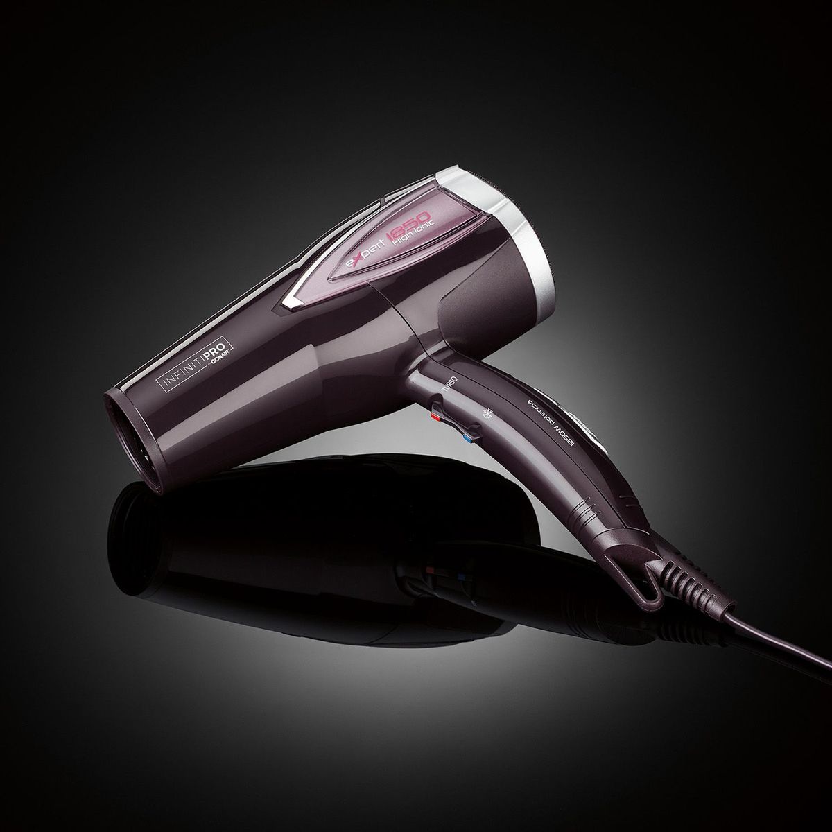 CONAIR - Combo: Secadora Expert 1850 HIGH IONIC D361PE + Alisadora Profesional Ceramica 2 en 1 Bivoltaje