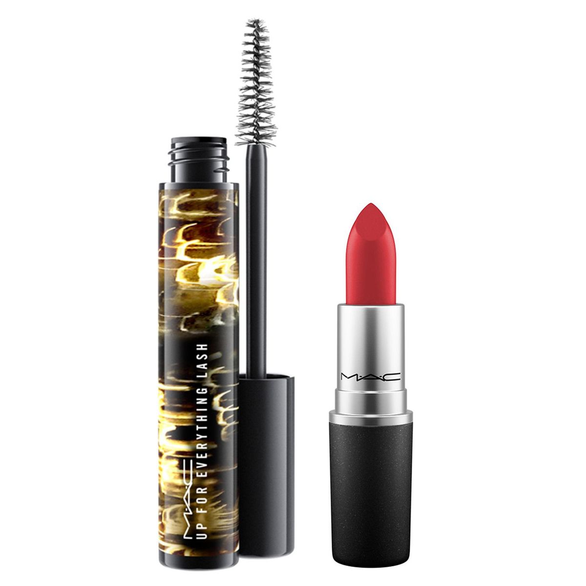 MAC - Labial Matte Russian Red Lipstick + Máscara Up For Everything Lash