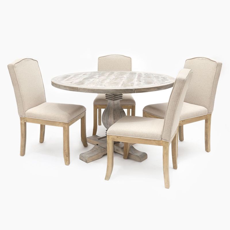 ROBERTA ALLEN - Juego de Comedor Farrokh 4 sillas