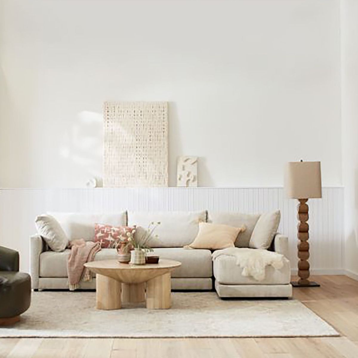 CRATE & BARREL - Seccional Gather 4 Cuerpos Derecho