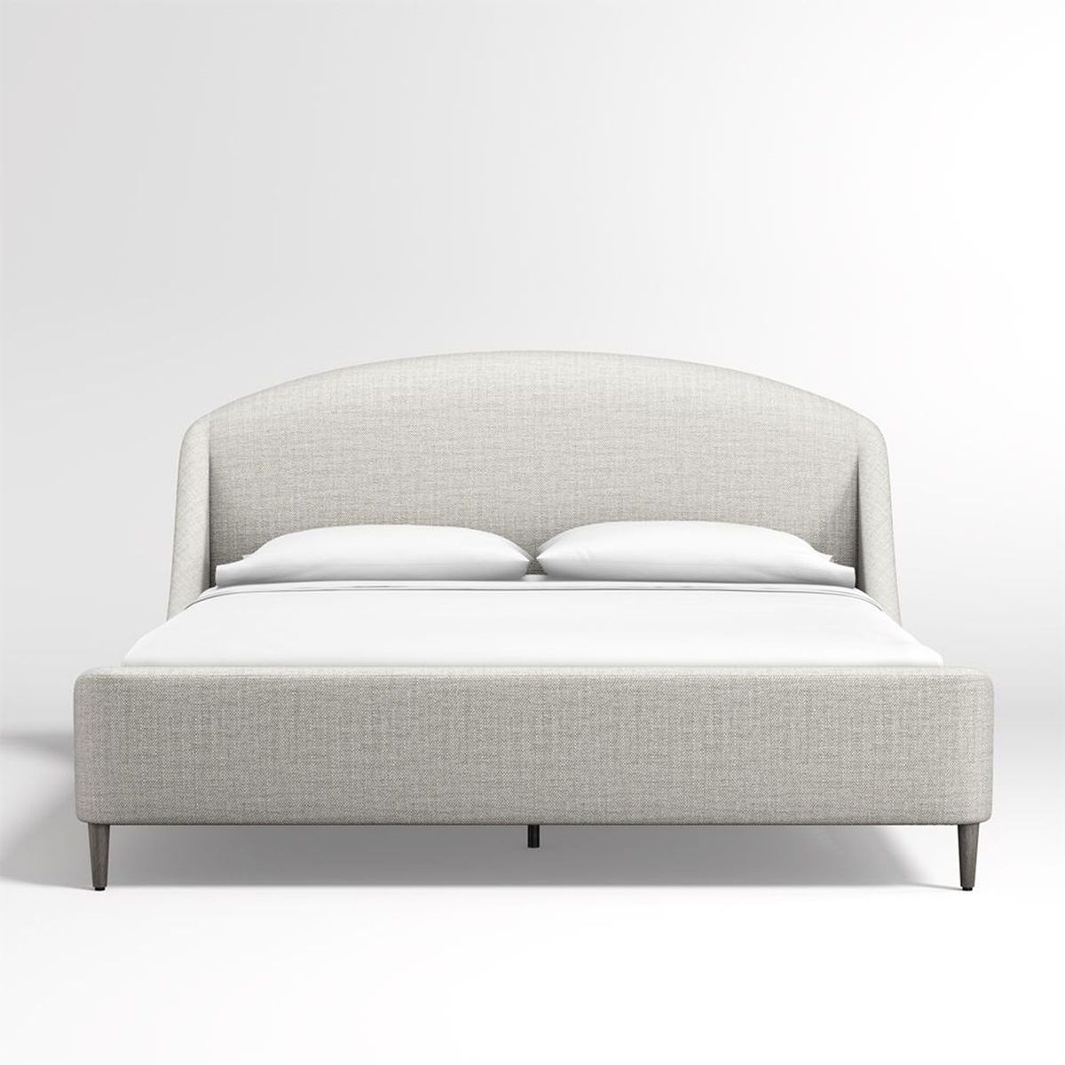 CRATE & BARREL - Cama Tapizada Lafayette Mist King