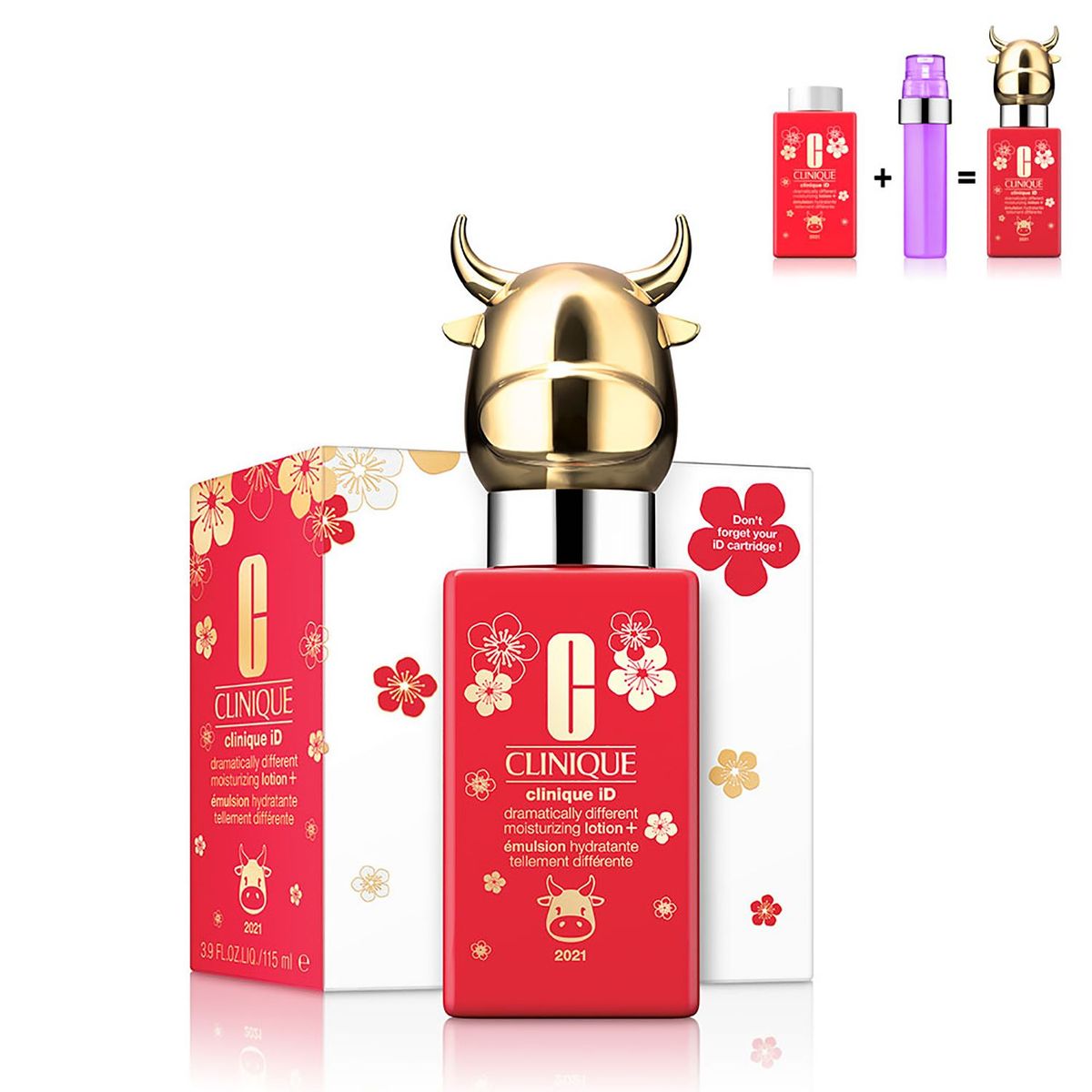 CLINIQUE - Combo: Edición Año Nuevo Chino Hidratante Clinique ID DDML 115 ml + Booster Lines Wrinkles 10 ml