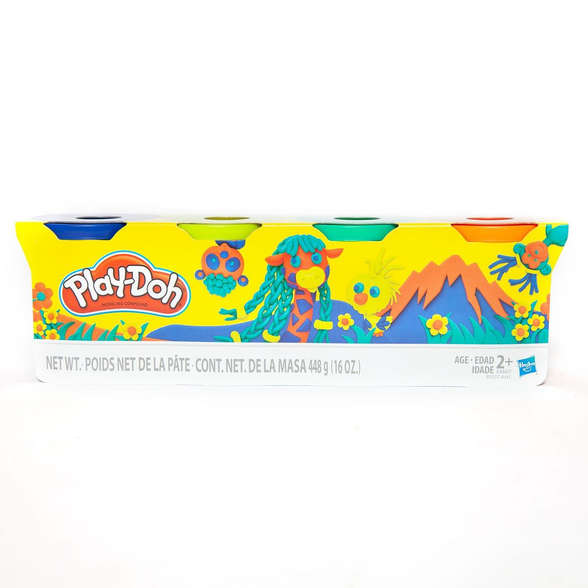 PLAY DOH - Pack Escolar: Play Doh Pack X 4 + 36 Plumones + 24 Colores Y Borradores