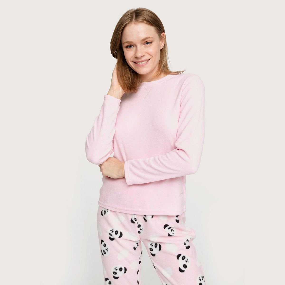 SYBILLA - Pijama de Polar Mujer