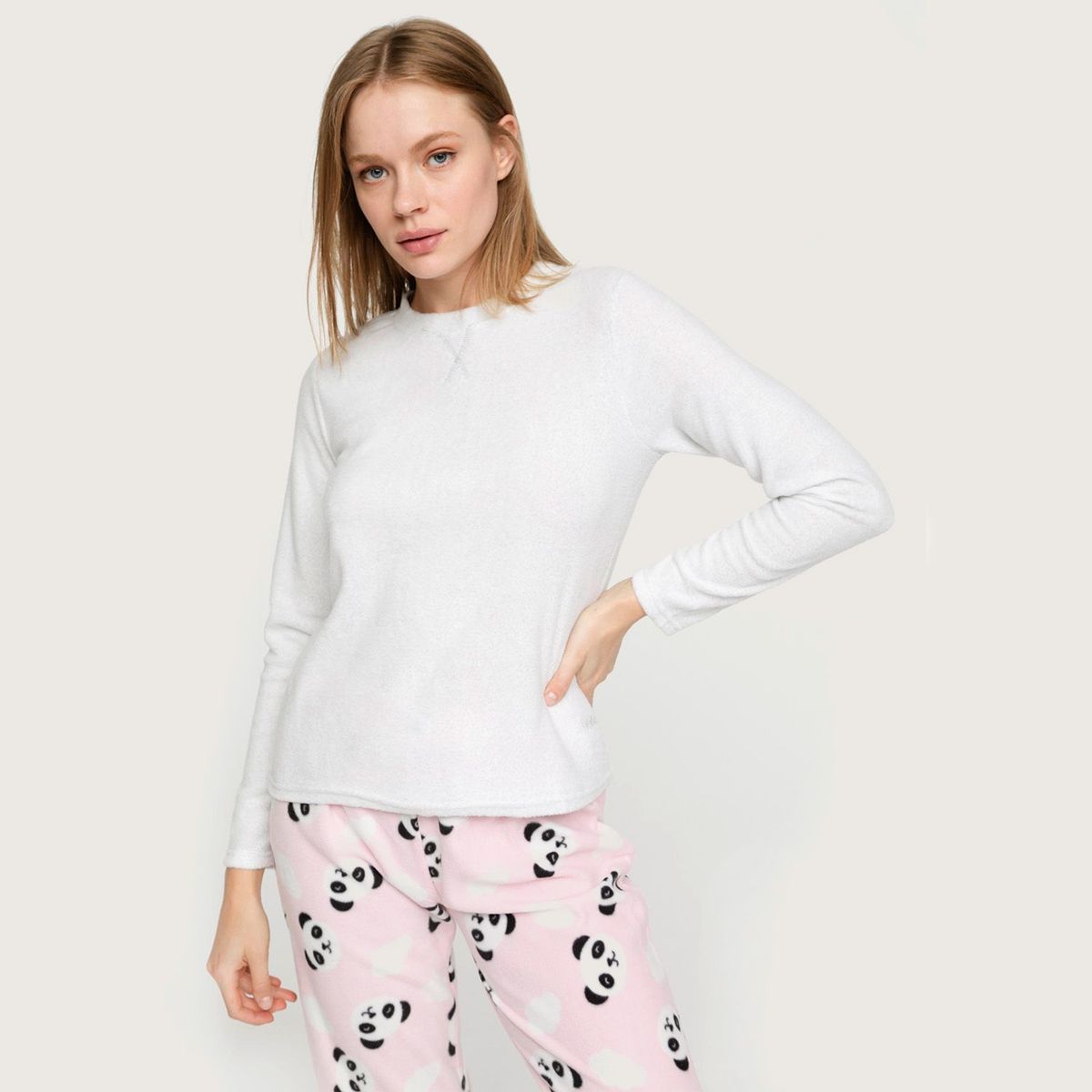 SYBILLA - Pijama de Polar Mujer