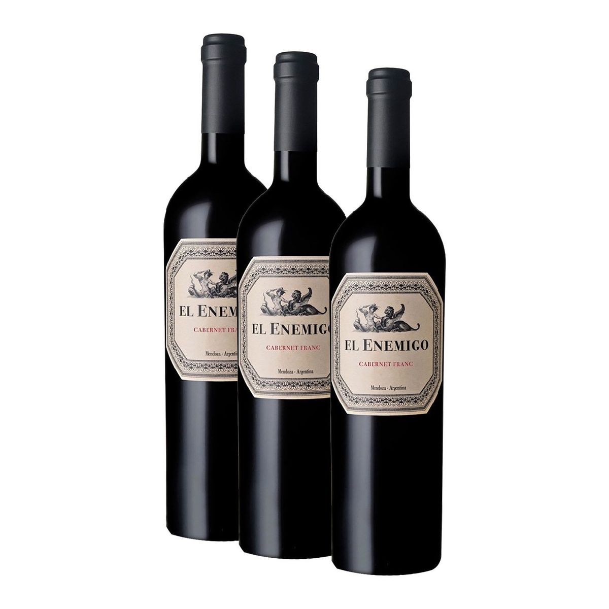 EL ENEMIGO - Pack x3 Vino El Enemigo Cabernet Franc 750ml