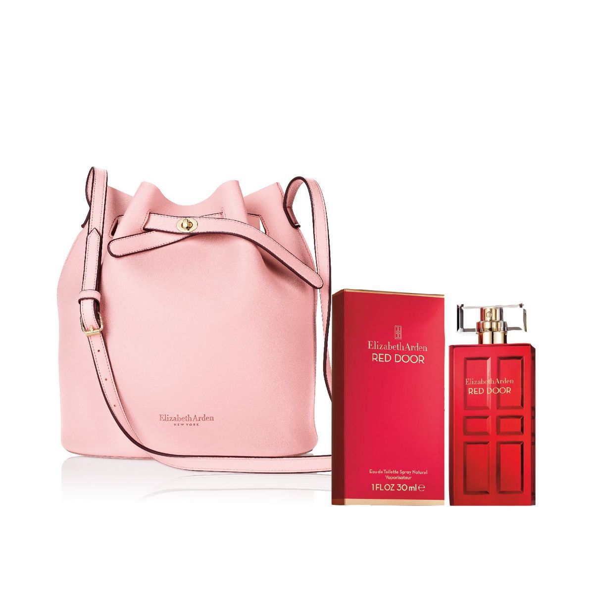 ELIZABETH ARDEN - Pack Red Door edt 30ml + Cartera Rosada