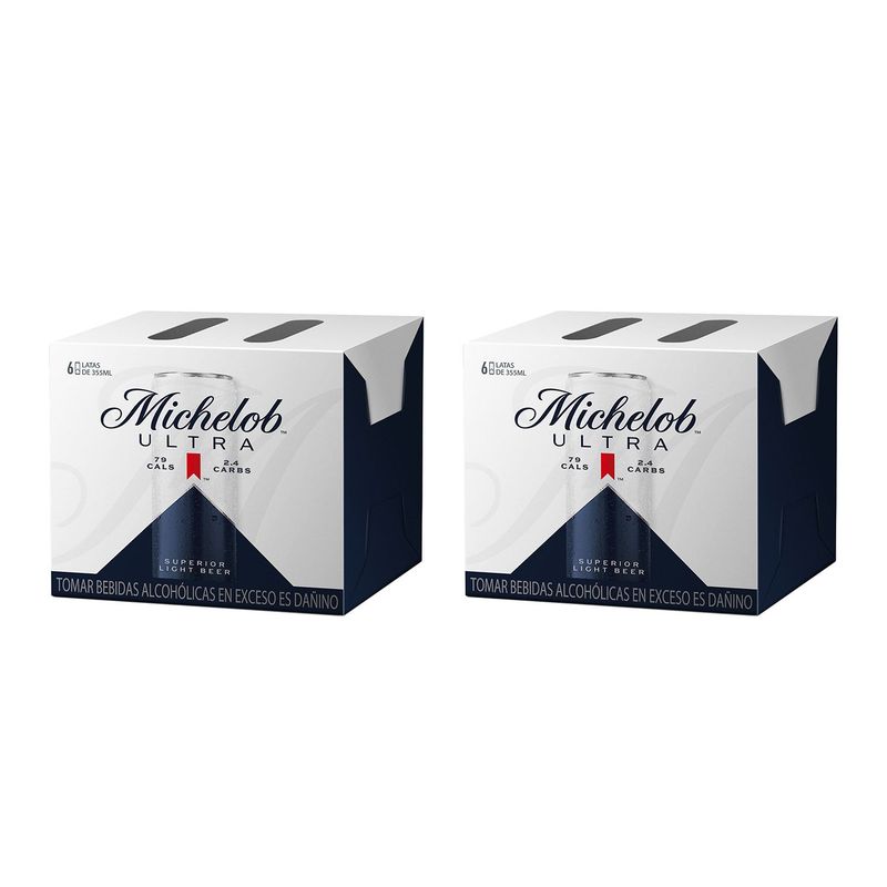 MICHELOB ULTRA - Cerveza Michelob Ultra 12und x 355ml