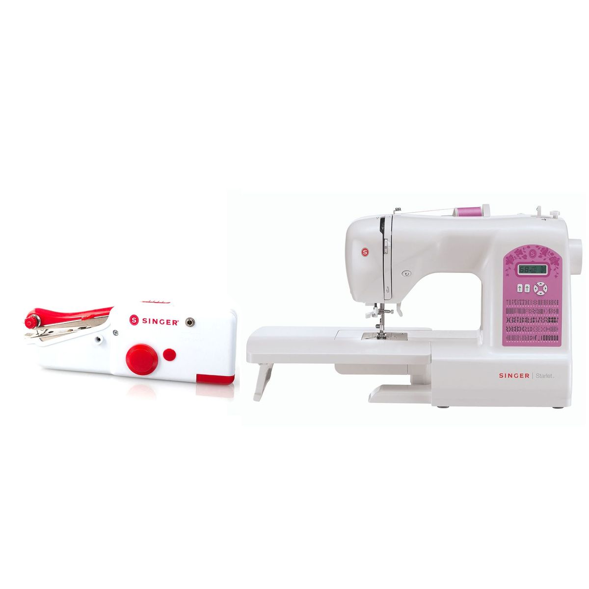 SINGER - Combo: Starlet 6699 - Singer + Máquina Manual Portátil Singer