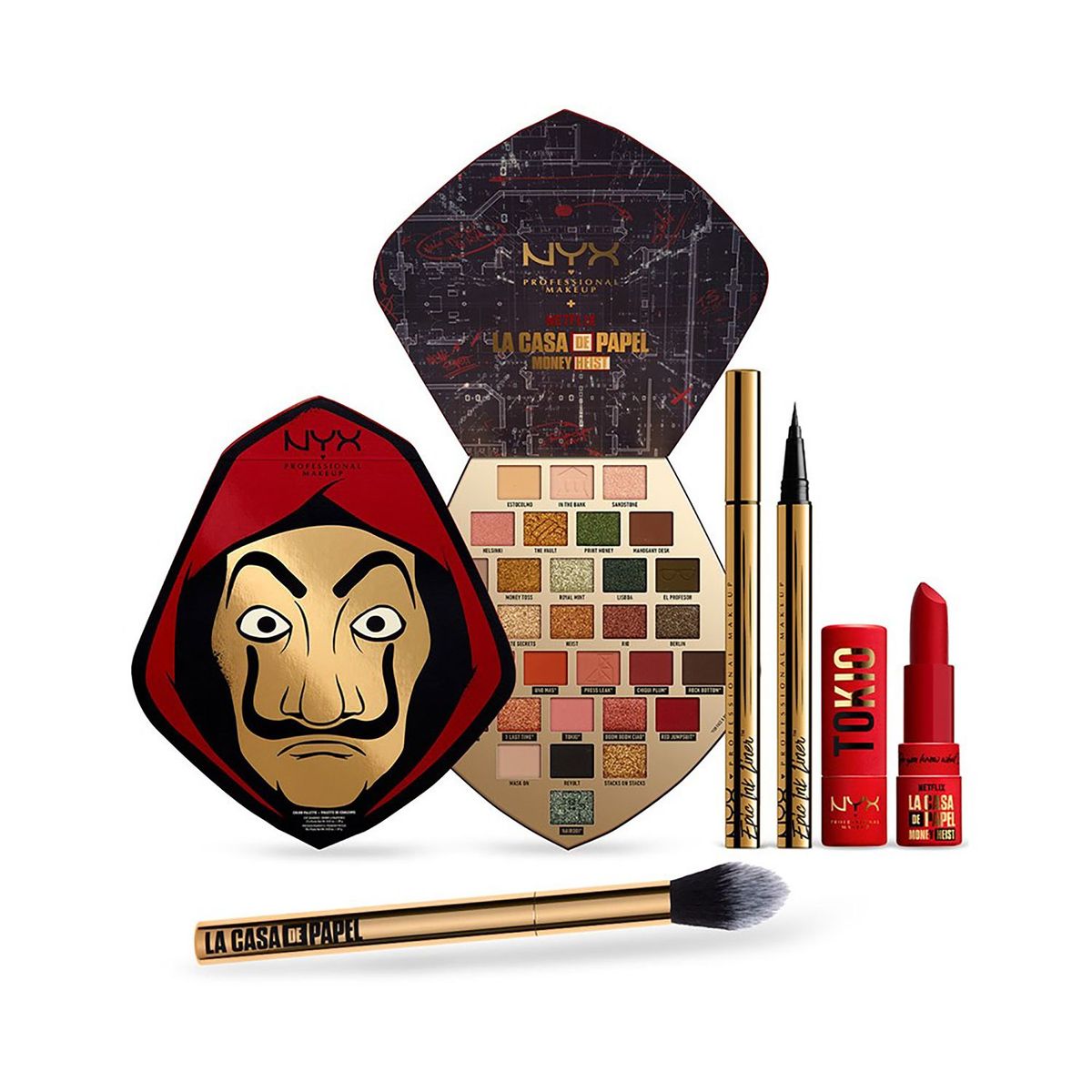 NYX - Pack Completo Casa de Papel by Nyx
