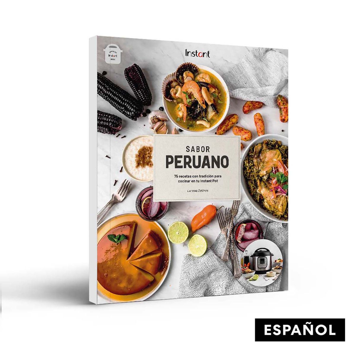 INSTANT POT - Combo:Instant Pot Multicooker Duo Plus 60 + Libro Sabor Peruano 