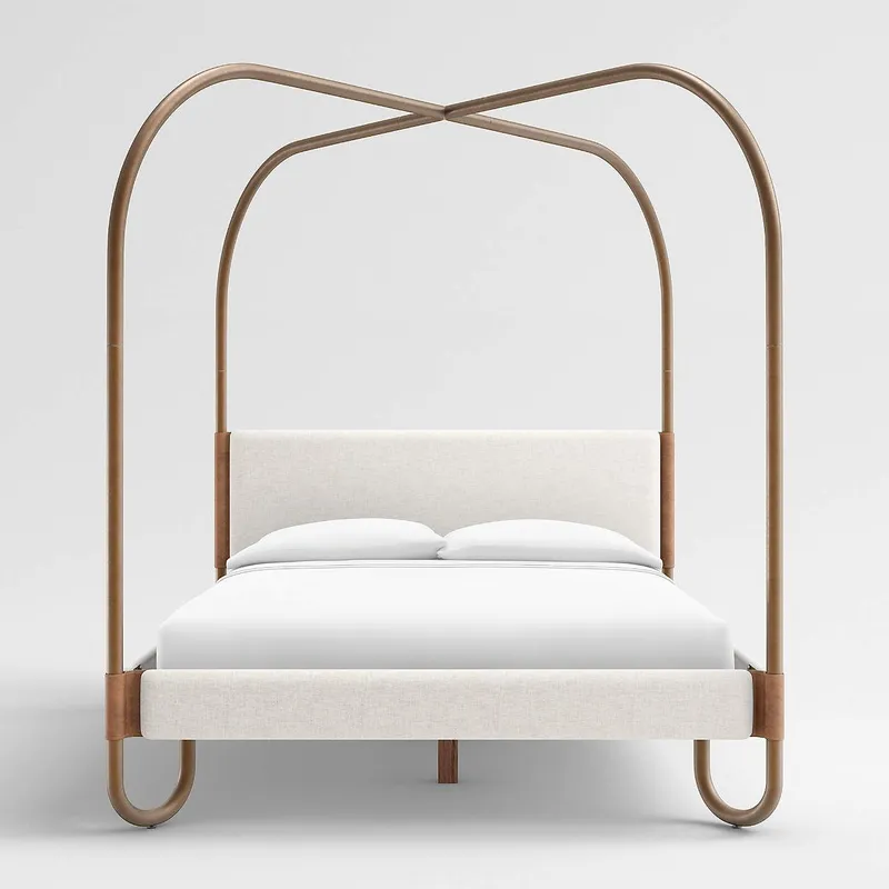 CRATE & BARREL - Cama Gracia Canopy Queen