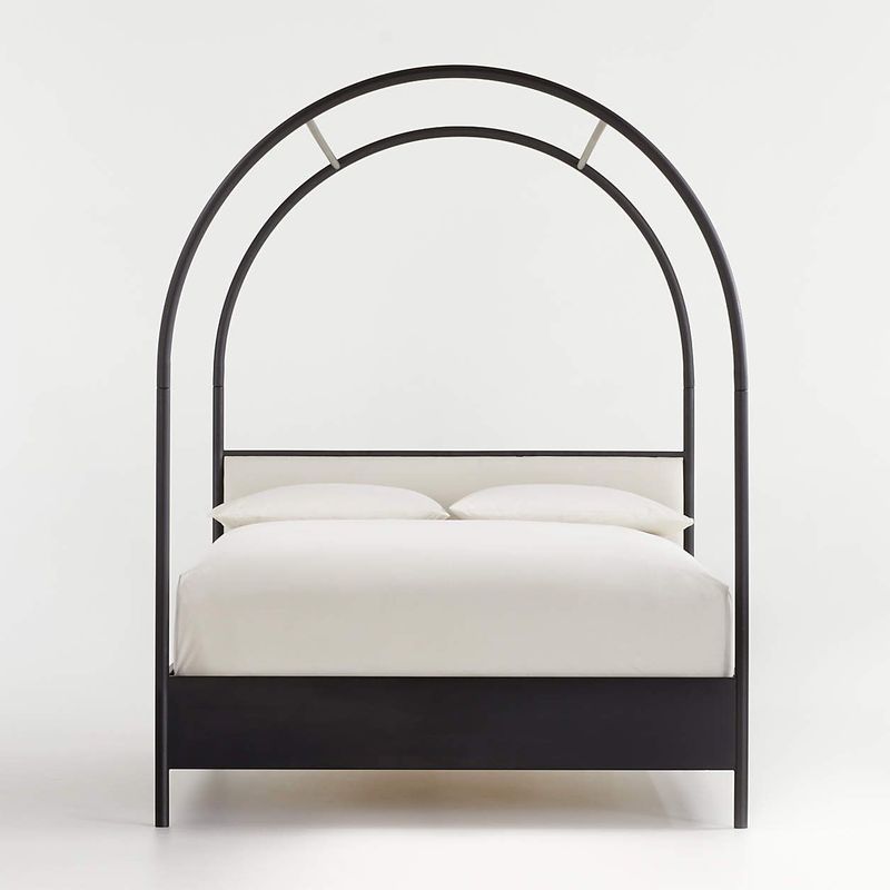 CRATE & BARREL - Cama Canyon Canopy Queen Lean Ford