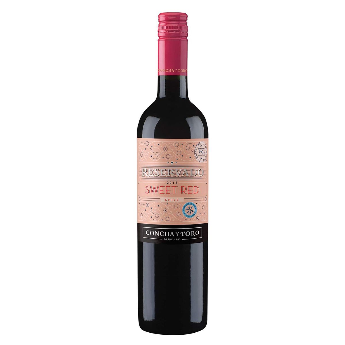 VIÑA CONCHA Y TORO - Vino Reservado Concha y Toro Sweet Red 750ML x 3 Botellas