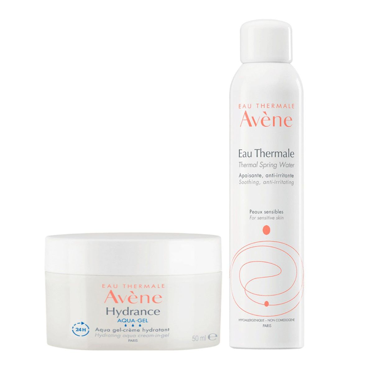 AVENE - Pack Rutina Aqua Gel + 300ml