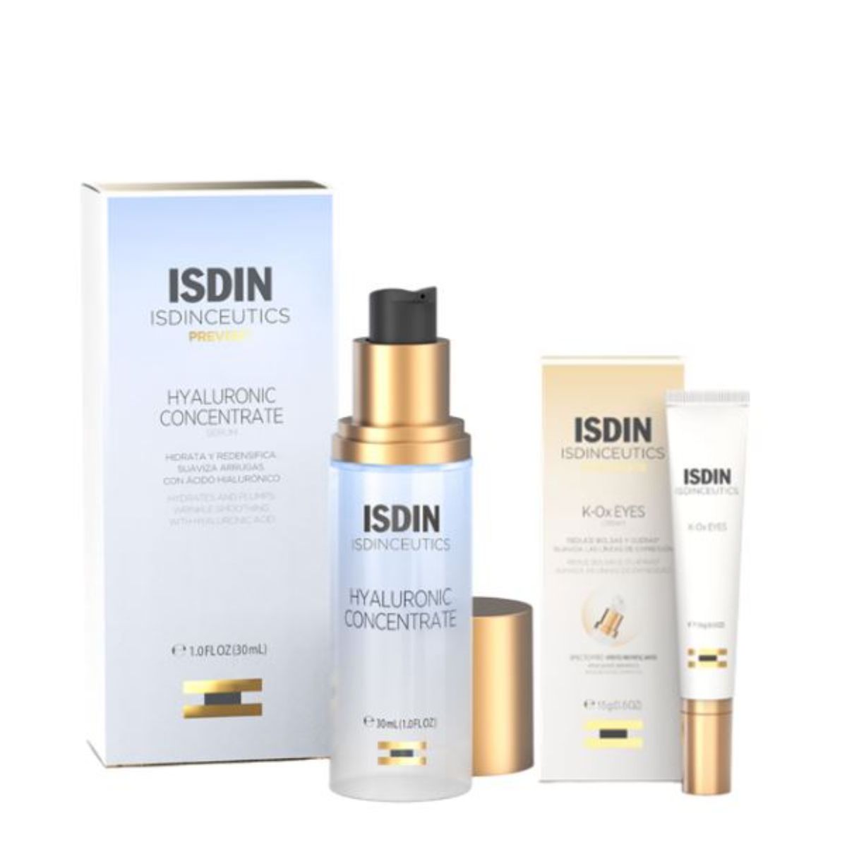 ISDIN - Set Isdinceutics Hyaluronic Concentrate + Isdinceutics K-Ox Eyes 15G