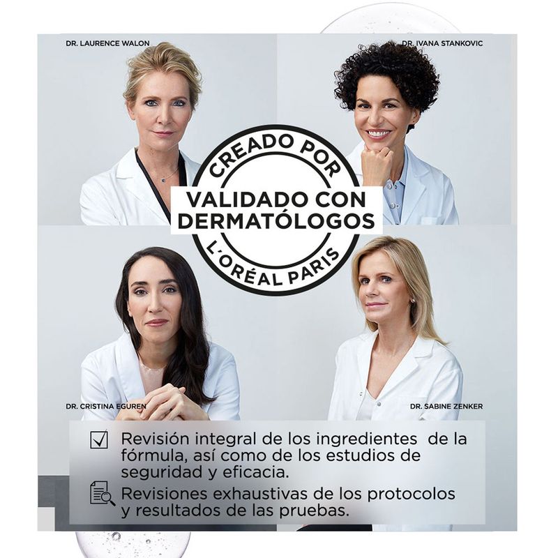 Pack LOreal Paris Ácido Hialurónico Serum Rostro Serum Ojos