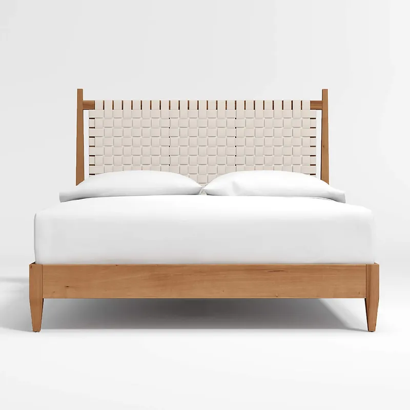 CRATE & BARREL - Cama Queen Rio